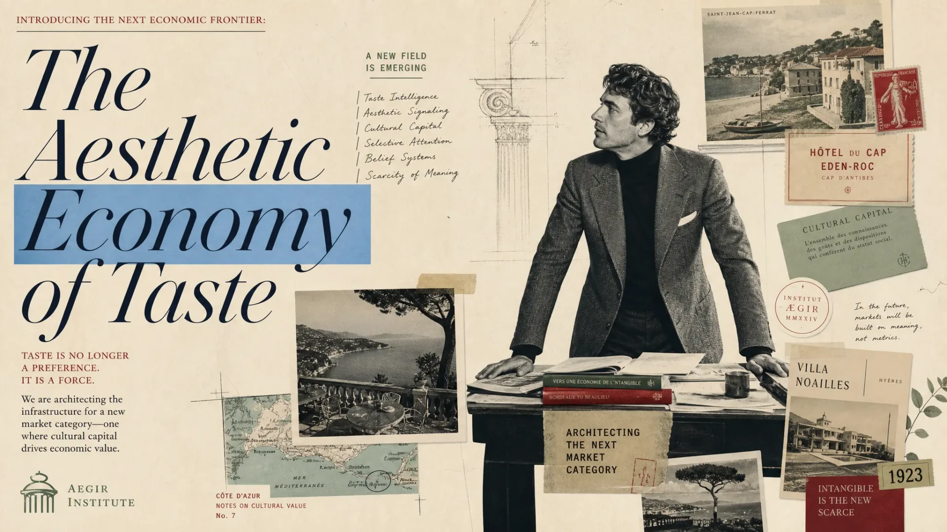 Architect the Next Category — vision, discernment, and building what doesn't yet exist