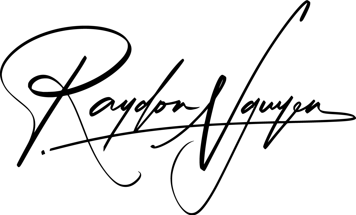 Raydon Nguyen signature