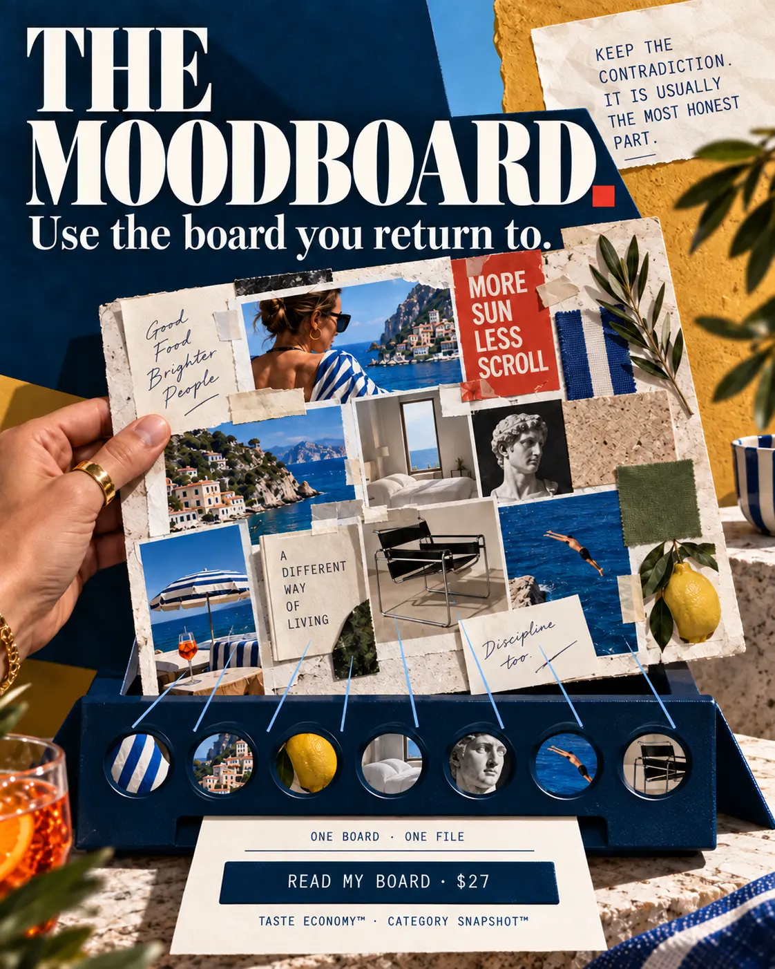 The Moodboard — use the board you return to